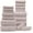 Blush Pink, variant on 18 Piece Bath Towels Set,Soft Family Bathroom Towel Set with Hanging Loops-6 Bath Towels,6 Hand Towels,6 Washcloths,Highly Absorbent Quick Dry Shower Towel for Bathroom,Hotel,Spa-Turquoise Towel Set