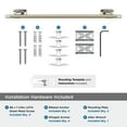 thumbnail image 5 of Amerock Esquire Polished Nickel/Golden Champagne 18 inch (457mm) Towel Bar, 5 of 8