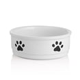 thumbnail image 1 of Cuencos De Cerámica SWEEJAR Blanco Diseño De Patas para Perros Grandes, 1 of 6