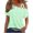 Green B, variant on Ashirexll Women's T-shirts, Short Sleeve Tops for Women Solid Color Camisole Sleeveless Loose Tank Top