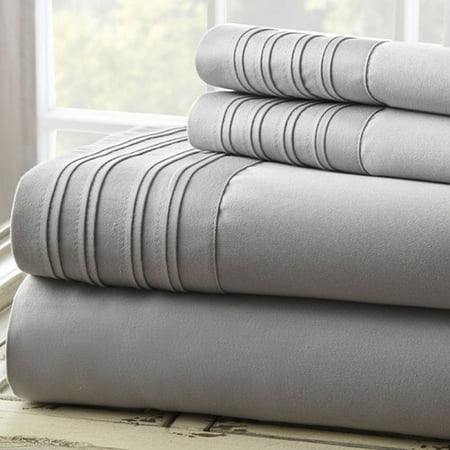 Amrapur Overseas Inc. Fine Linens 1000 Thread Count 4 Piece Full Sheet Set, (Best Linen Warehouse Inc)