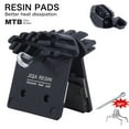 thumbnail image 2 of MYG MTB J02A Resin Cooling Fin Ice Tech Disc Brake Pads SLX Deore XT XTR M8000, 2 of 9