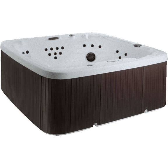 Lifesmart Coronado (LS600DX) Hot Tub - 7 Person, 65-Jet, 220v Spa, Sea Salt/ Espresso Brown