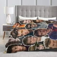 thumbnail image 4 of Ultra Soft Throw Plush, Joe Keery Bedding Fleece Blanket for Sofa Bed Travel 60"x50", 4 of 7