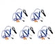 thumbnail image 1 of 5X Tapones para los Oídos Auriculares Bluetooth para el Trabajo, Supresión de Ruido, Protección Auditiva, Sitios de Construcción, Lugares Ruidosos Azul, 1 of 5