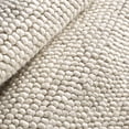 thumbnail image 5 of Dash & Albert Niels Handwoven Wool/Viscose Rug, 10' x 14', Ivory, 5 of 7