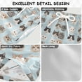 thumbnail image 2 of FORMRS Boys Swim Trunks Quick Dry Mesh Liner Boardshorts Sizes XS-XL, Cute Cat Faces, 2 of 7