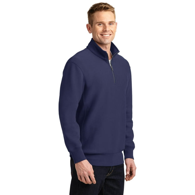 Sport Tek Super Heavyweight 1 4 Zip Pullover Sweatshirt L True