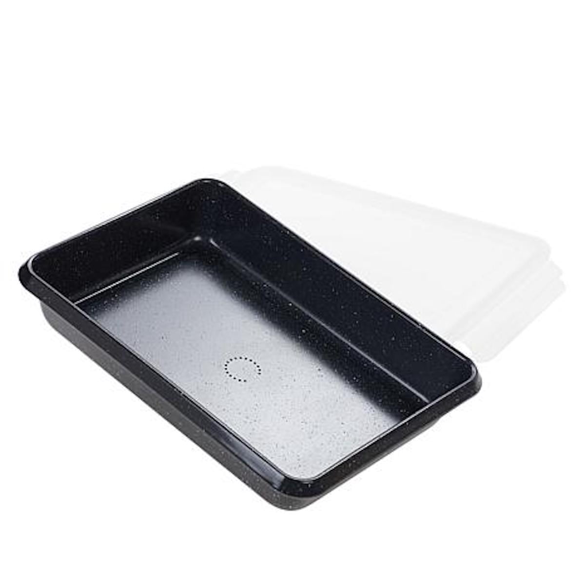 Curtis Stone DuraBake 9" x 13" Bake & Store Pan Open Box