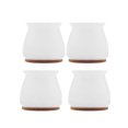thumbnail image 3 of Monstrate Protector de silicona para patas de silla, 4 Uds., cubierta antideslizante para pies de mesa, tapa para patas de muebles de suelo de dura Cubiertas para muebles de jardín Blanco Monstrate HA005820-01, 3 of 6