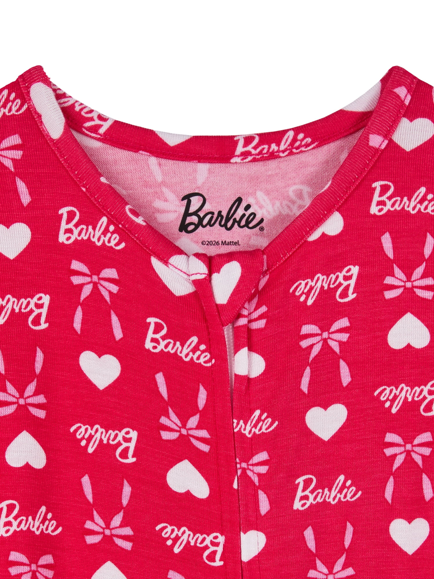Barbie Baby One-Piece Footed Blanket Sleeper, Sizes NB-9M