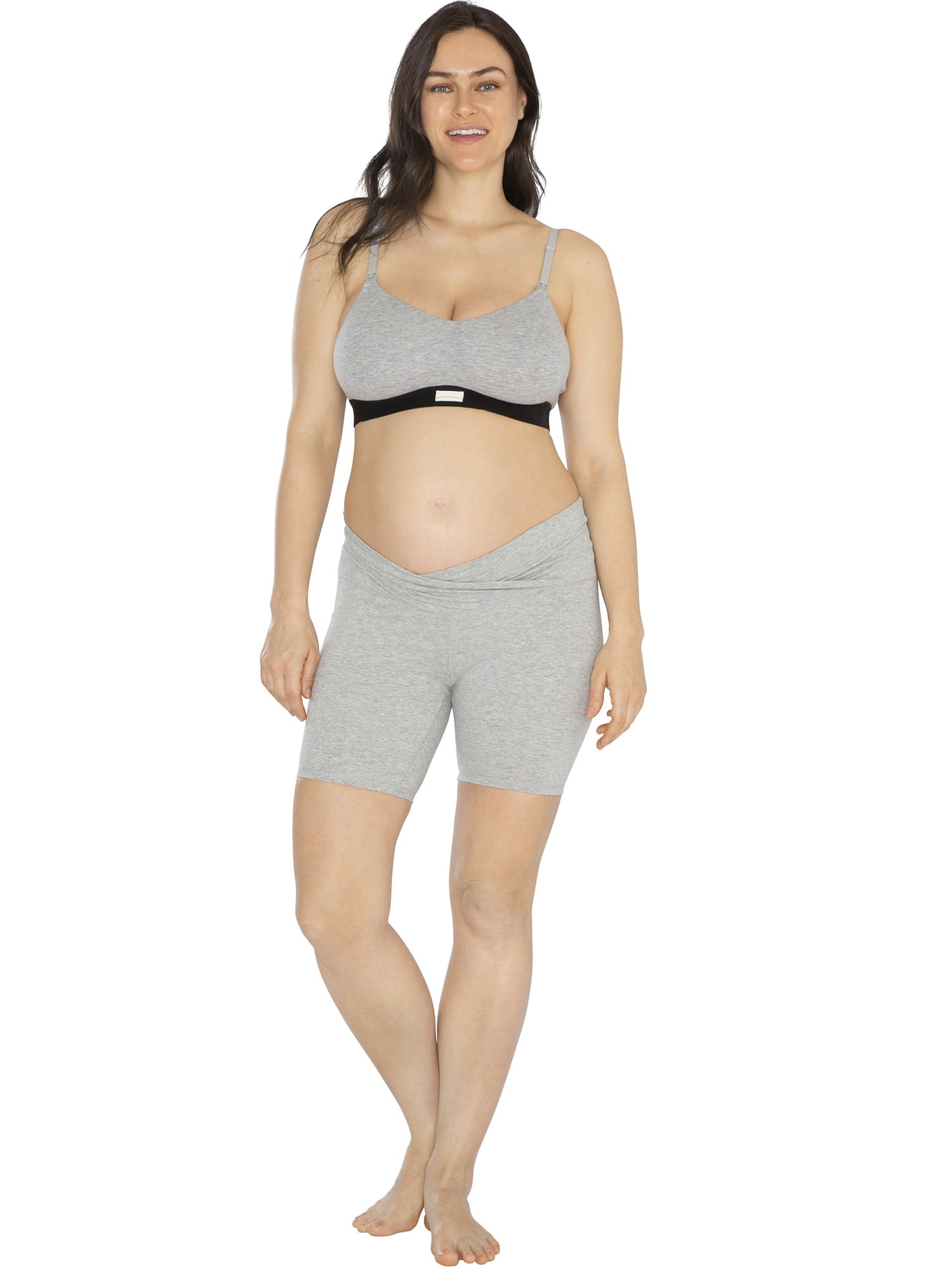 Kindly Yours Women's Maternity Bike Shorts, Sizes S to XXXL