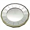 thumbnail image 3 of 13 1/2 Inch Diameter Gold Finished Pie Plate Wall Mirror, 3 of 3