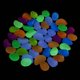 thumbnail image 4 of BTER 50 Piezas de Piedra de luz de Noche Colorida de plástico, decoración de pecera de Acuario, guijarros de Acuario, Paisaje Creativo para pecera de Piscina Amonsee No, 4 of 6