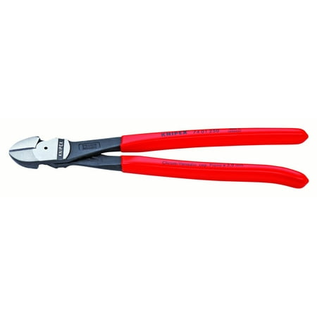 Crescent Diagonal Cutter - KNIPEX Tools 74 01 250, 10-Inch High Leverage Diagonal Cutters