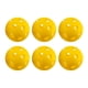 thumbnail image 4 of Bolas de Pickleball para interiores, 26 agujeros, estándar duro, 74mm, para canchas cubiertas, Pickleball Amarillo 6 piezas, 4 of 8