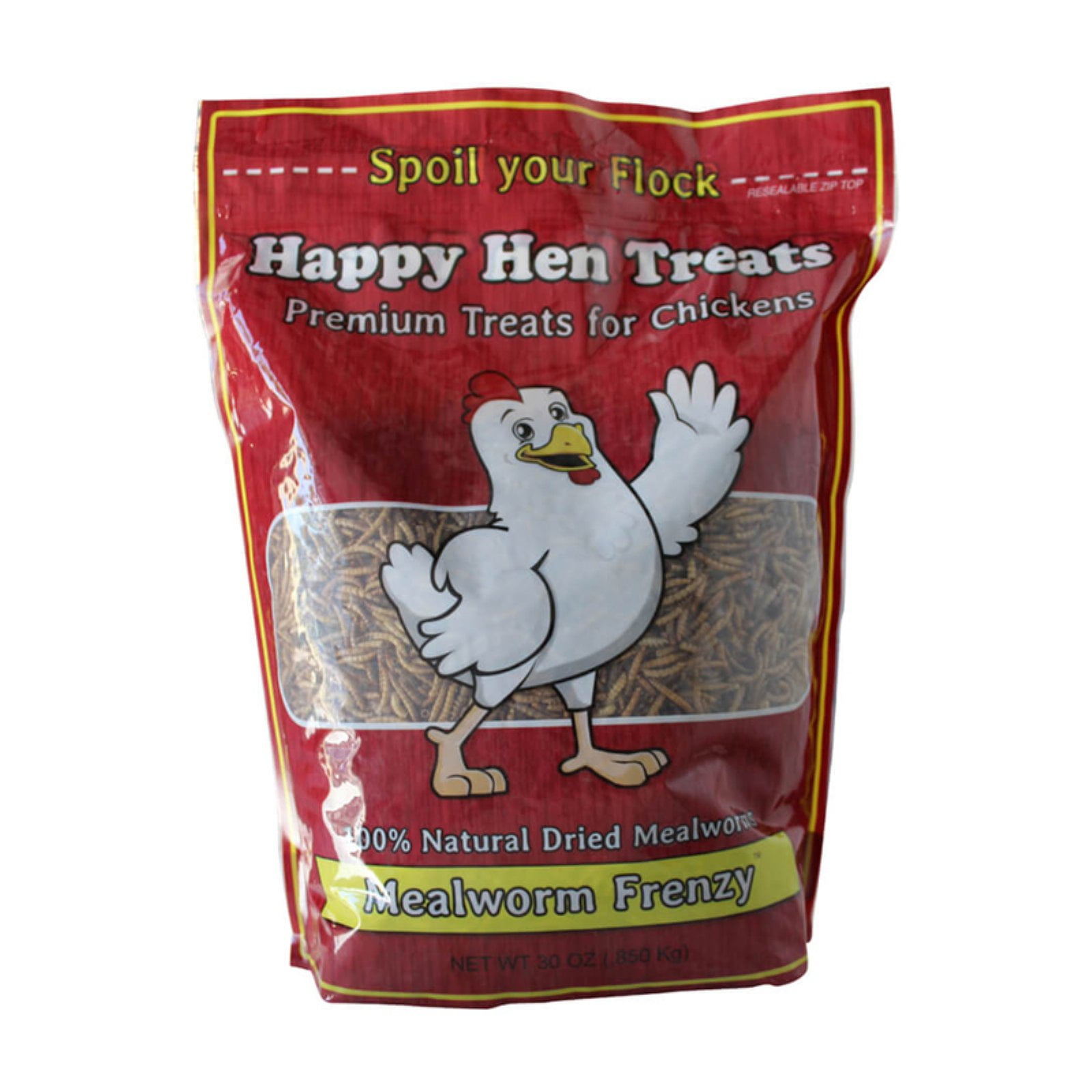 HAPPY HEN TREATS 17003 30OZ Mealworm Frenzy - Walmart.com