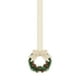 thumbnail image 1 of 6pc Christmas Cabinet Wreath Ribbon 3.94 Inch Mini C Window Christmas Wreath With Berry Bow, 1 of 7