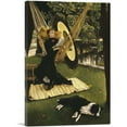 thumbnail image 1 of ARTCANVAS The Hammock Canvas Art Print by James Tissot - Size: 40" x 26" (1.50" Deep), 1 of 9