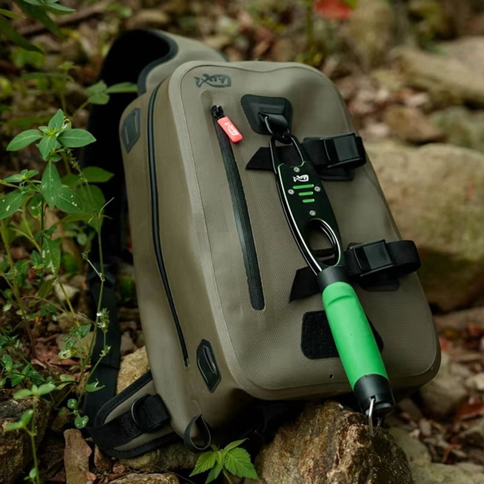 Fishing Shoulder Bag Fishing Tackle Waterproof Bag Outdoor Capacity Fishing Lures Bag Line Box Storage Accessories,1 x Fishing Shoulder Bag,Photo Color