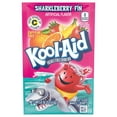 thumbnail image 2 of Kool-Aid Sharkleberry Fin Unsweetened Each & Kool-Aid Jammers Cherry Flavored Drink 6 oz Pouches, 2 of 5
