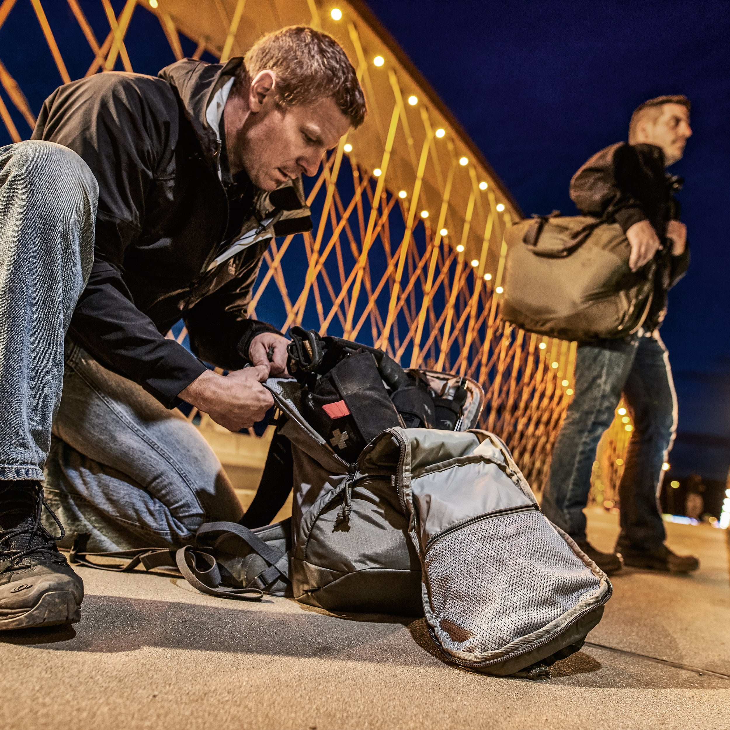 Tasmanian Tiger TAC Modular Pack 30 Ventilated, 30L MOLLE Backpack with YKK Zippers and Internal Organization, Olive