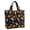 Navy, variant on Halloween Quilted Tote Bag,Reusable Shopping Tote Large Capacity Trick or Treat Bag Fall Gift for Women Daily Commute Travel Shoulder Strap Handbag