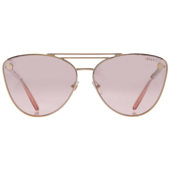 Versace Women's VE2267 64mm Sunglasses, Gold