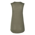 thumbnail image 3 of BELLA + CANVAS - Women's Flowy Scoop Muscle Tank - 8803 - Military Green - Size: XL, 3 of 5