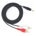 thumbnail image 3 of Cable divisor de audio estéreo en Y Qicheng & Lys de 3,5 mm a 2 RCA de 1,5 m, 3 of 7