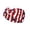 Red, white, and blue, variant on Patriotic Star Stripe Headband Knotted Wide Hair Band for Independence Day Parade Party Festival Celebration