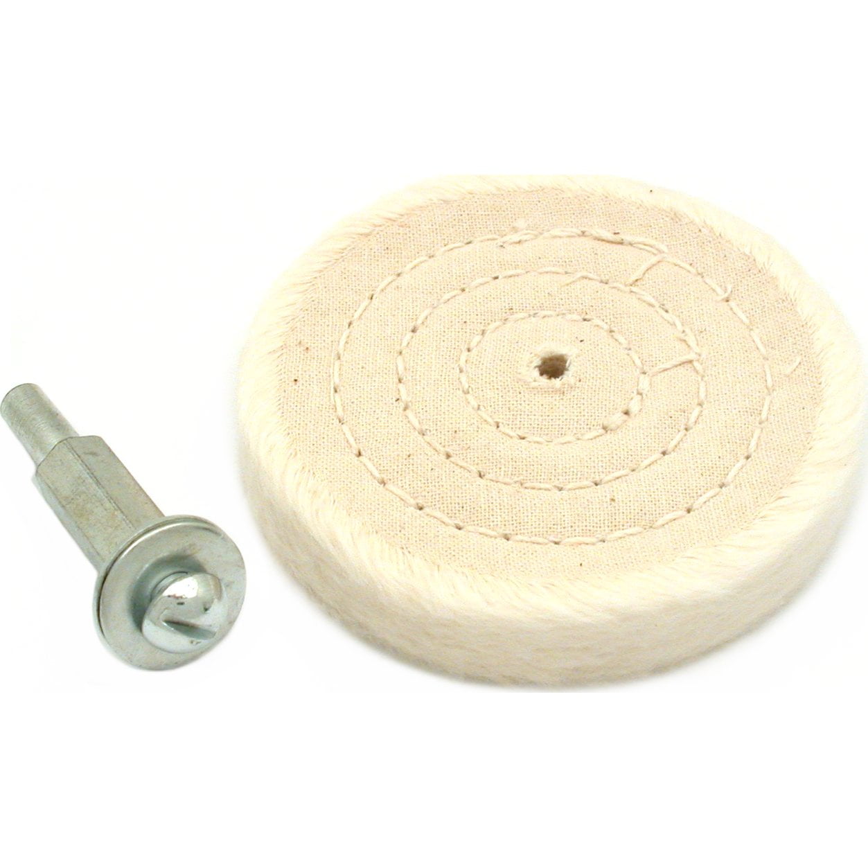 Cotton Sewn Buffing Wheel Jewelers Polishing Machine 3"