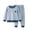 AB190 Blue, variant on Tisuna Fall Pajamas Set For Kids Boys Cozy Color Block Long Sleeve Crewneck Tops And Pants Pjs 2 Pieces Loungewear Set For Children Daily Wear Size 3-4 Years