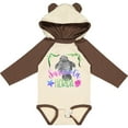 thumbnail image 3 of Inktastic Sarasota Florida Cute Swimming Manatee Boys or Girls Long Sleeve Baby Bodysuit, 3 of 5