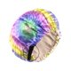 thumbnail image 1 of Zewurtuw Gorro de Satén Gorro de Seda para Dormir Reutilizable Doble Capa Elástico Ajustable Gorros para el Cabello Lindo Estético Mujeres Niñas-Teñido Anudado Multicolor, 1 of 5