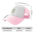 thumbnail image 6 of PAYOHTO Kids Cartoon Koala Baseball Hat Back Adjustable Mesh Breathable Hats Pink Trucker Cap Outdoor Fishing Sun Caps for Boys or Girls ages 4-10, 6 of 9