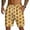 Orange, variant on Men's Oktoberfest Shorts Traditional German Beer Festival Shorts
