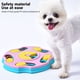 thumbnail image 4 of Comedero Lento Para Mascotas Alimentador lento redondo para mascotas, antiatragantamiento, fugas de perros, tazón de comida, rompecabezas, juguetes (rosa) Likrtyny Libre de BPA, 4 of 7