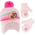 thumbnail image 1 of Set de Gorro y Manoplas de Invierno para Niñas Pequeñas Disney Princesas, 1 of 6