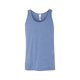 thumbnail image 5 of Canvas- Camiseta de tirantes largas para mujer (Azul Real Jaspeado), 5 of 6