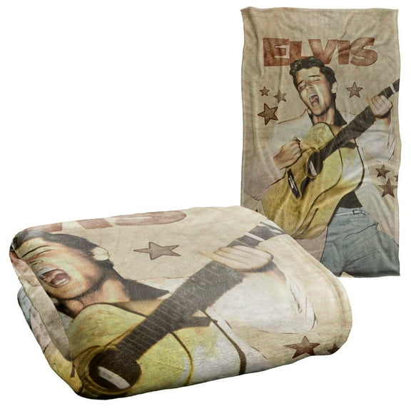 Elvis Presley On Stage Silky Touch Super Soft Throw Blanket 36" x 58"
