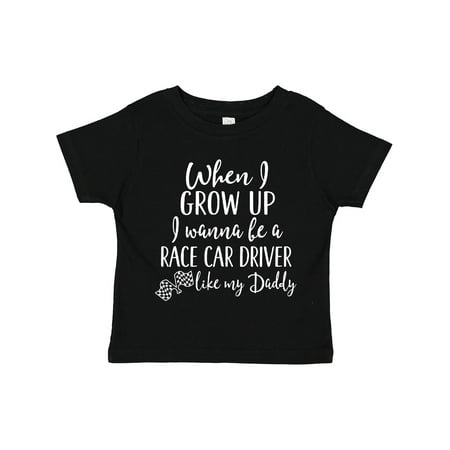 

Inktastic Future Race Car Driver Like Daddy Boys Toddler T-Shirt