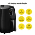 thumbnail image 2 of Chefman Turbofry 5-Quart Air Fryer w/ Integrated Timer, Adjustable Temp Control - Black, 2 of 8