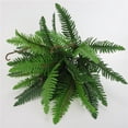thumbnail image 3 of Artificial Boston Fern Grass Home Wedding Table Arrangement Decoración DIY 30 hojas, 3 of 9