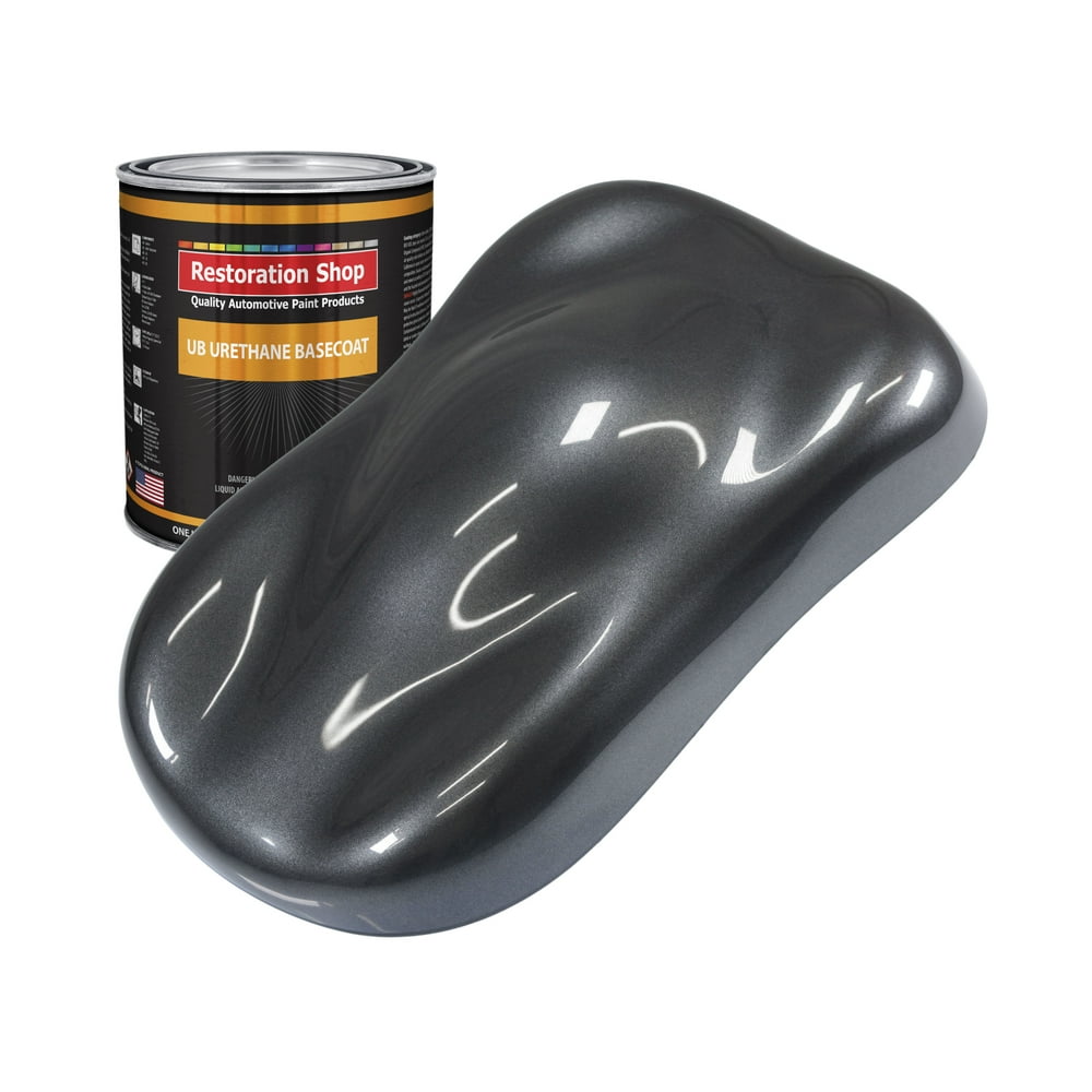Gunmetal Grey Metallic 1 Quart URETHANE BASECOAT Car Auto Body Paint