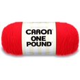 thumbnail image 2 of Hilo Caron One Pound Escarlata 454g Acrílico 4 Medio 742 Metros, 2 of 9