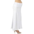 thumbnail image 4 of Maternity Elastic Waist A Line Maxi Skirt, 4 of 8