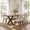 Beige, variant on VKNOW Faux Leather 20.7" W Upholstered Dining Chairs Set of 2, Thick Foam Cushion Kitchen & Dining Room Chairs with Solid Wood Legs, Beige
