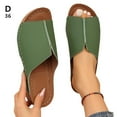 thumbnail image 1 of Chaussons Compensés Orthopédiques pour Femmes à Bout Ouvert Antidérapants, 1 of 9