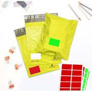 Royal Green Color Coding Labels 2x1.2 inch Rectangular Stickers in 8 Assorted Colors ( 50mm x 31mm) - 320 Pack